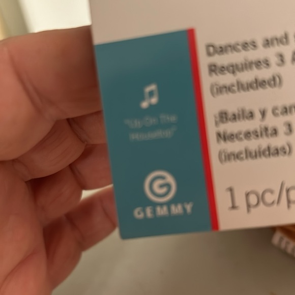 NWT animated, reindeer plush - dances, and sings - Picture 8 of 8